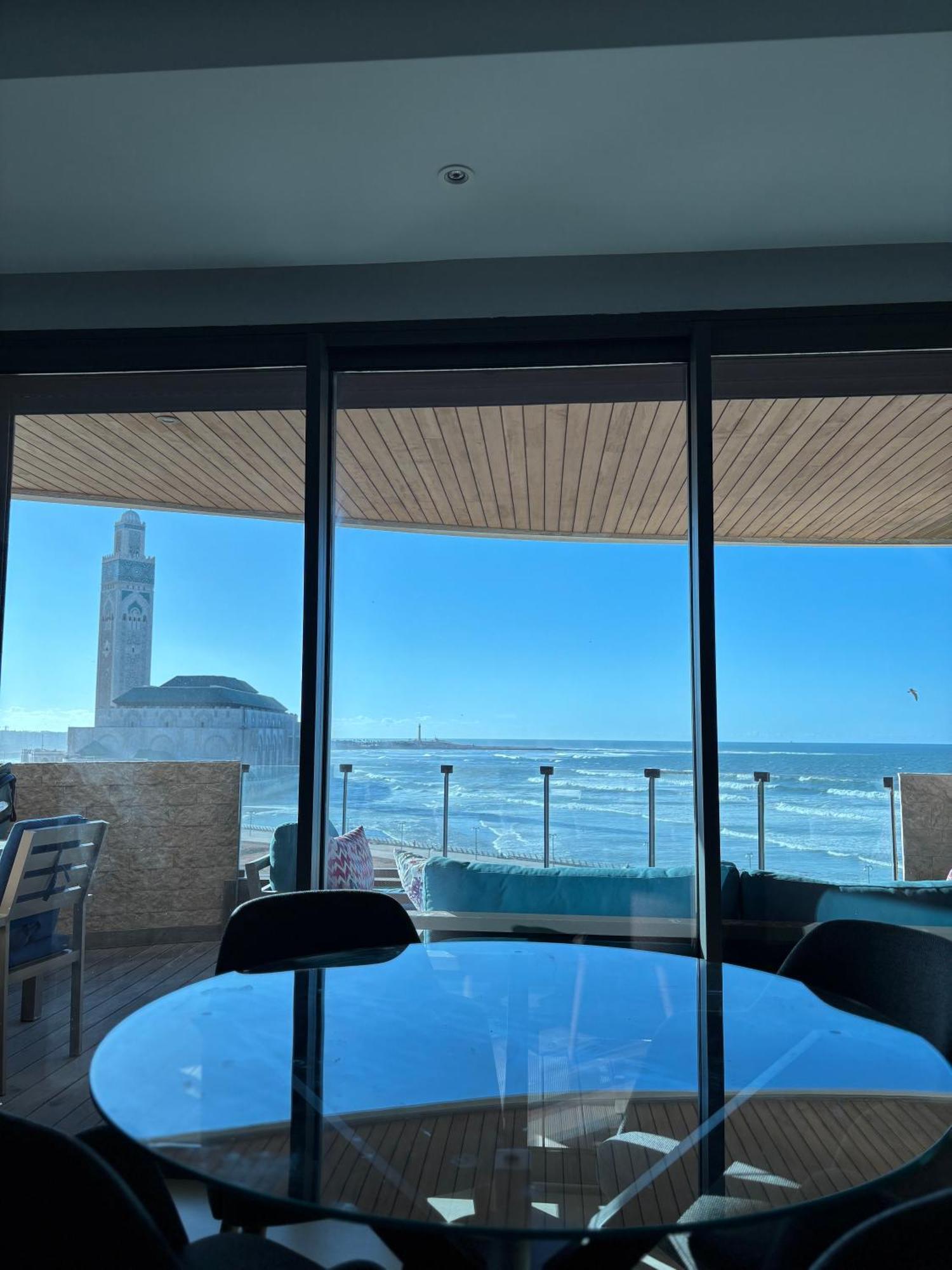 Marina Casa Del Mar - Amazing Sea & Mosque Views Apartamento Casablanca Exterior foto